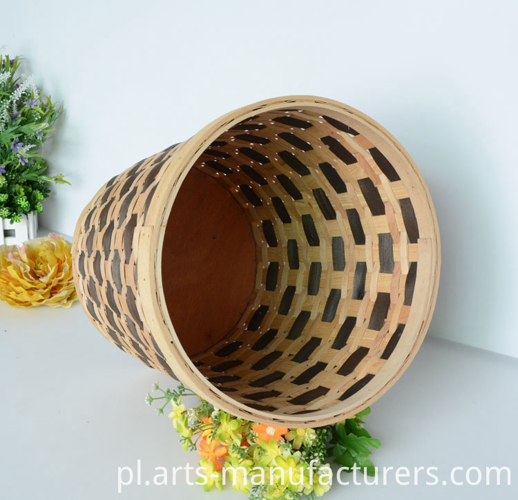 woond kosz z żetonami woond chip basket